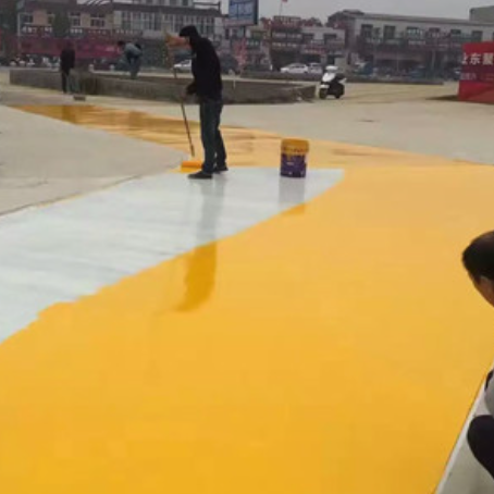 津南彩色路面喷涂翻新的使用寿命多长